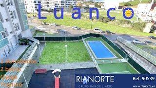 Piso en Luanco en urbanización con piscina garaje y trastero.