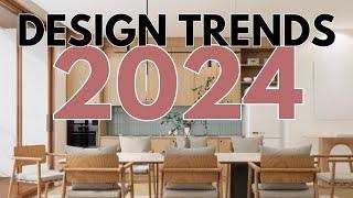 Top Interior Design Trends for 2024 - Curved Furniture and Colorful Rooms