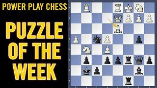 Chess puzzle of the week - Black to play  Guillermo Estevez Morales vs Ulf Andersson Cuba 1977