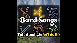 Baldurs Gate 3 All Bard Songs  Whistling & Full Bard Band  BG3 Music