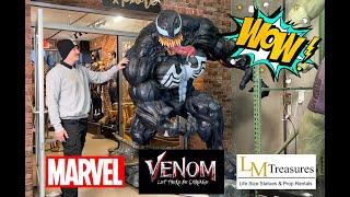 Marvel Venom LS-078 Life Size Statue Unboxing