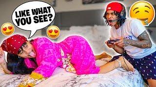 Distracting My Girlfriend While She Plays Video Games *Cute Reaction*