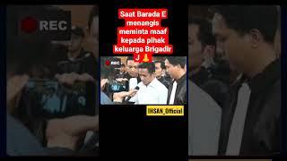 Pernyataan Barada E kepada pihak keluarga Brigadir J  #bharadae  #richardeliezer  #bharadaeliezer