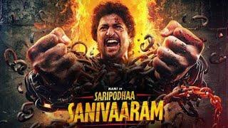 Saripodhaa Sanivaaram New Released Hindi Dubbed Action Movie 2024  Nani New Blockbuster Movie Hindi