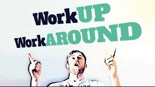 English Phrasal Verbs Work Up and Work Around