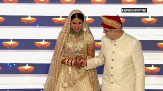 Indian billionaire’s son marries longtime girlfriend after months of lavish celebrations