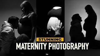 How to Shoot MOODY MATERNITY PHOTOGRAPHY Photo Ideas + Full BTS