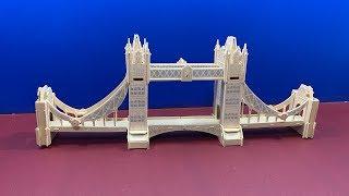 DIY 3D Wooden Puzzle TOWER BRIDGE