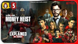 Money Heist Season 5 Explained in Hindi  Netflix Money Heist Series हिंदी  उर्दू  Hitesh Nagar
