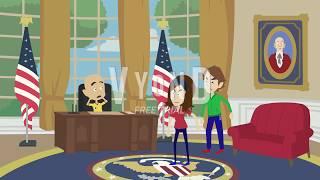 Caillou Becomes the President of the USA