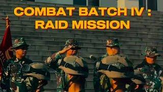 Momen Upacara Pembukaan Combat Batch 4 di lapangan rektorat Unhan RI.