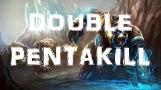 Volibear DOUBLE PENTAKILL in ONE GAME League of Legends