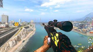 Call of Duty Warzone KAR98K Solo Snipe Gameplay  No Commentary 