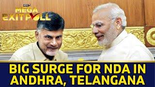 News18 Exit Poll  Big Surge for NDA in Andhra Telangana Exit Poll   Lok Sabha Election  N18EP