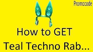 Roblox how to get the TEAL TECHNO RABBIT HEADPHONES