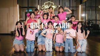 @official_g_i_dle - 퀸카 Queencard  Dance Cover  Kids Kpop