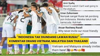 Indonesia Tak Diundang Lawan Rusia Komentar Orang Vietnam Malaysia dan Thailand