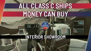 Tour Inside All Class C Ships Money Can Buy in Starfield 2K DLAA Ultra w Timestamp