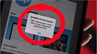 “Unable to Purchase App is not compatible with this iPad” Fixed on older iPad