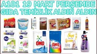 A101 19 MART PERŞEMBE I GIDA VE TEMİZLİK İNDİRİM I KATALOG 4 K FULL HD TEK TEK ANLATIM