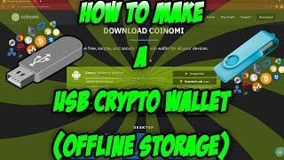 How To Make A USB #Crypto Wallet  OFFLINE STORAGE  DIYTutorial  2022