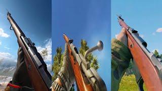 Mosin Nagant Reload Animations In 5 Different Games