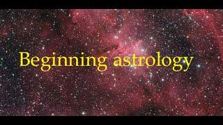 Beginning astrology  before you even learn the zodiac.