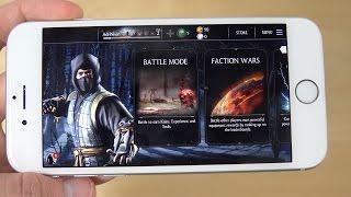 Mortal Kombat X iPhone 6 Gameplay 4K