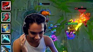 High APM Rank 1 Ezreal INSANE Game - Dragdar Goes The Max CDR Build