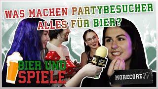 MoreCore Party Was machen unsere Besucher für ein Bier? - Bier und Spiele #1