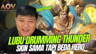 LUBU DRUMMING THUNDER SKIN INI DIA TOP 1 VOTE SKIN TRANSFER YANG AKHIRNYA MASUK TAPI BEDA HERO?