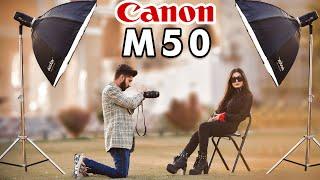 Canon m50 image Quality Test & Setting on Modeling Photoshoot Pre Wedding Photoshoot in Day & Night