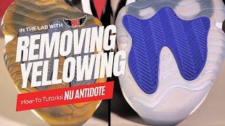 How to Unyellow Jordan 11 SpaceJams Oxidation Reversal & Shoe Cleaning with Nu Antidote