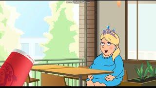 Elsa Gets Fat at Wendys and gets Grounded