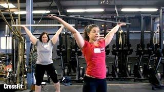 L1 Instruction Shoulder Position in the Overhead Squat