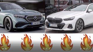 2025 MERCEDES E CASLSS VS BMW 5 SERIES WHO GOT THE BIGGEST BALLS?  W214 VS G90