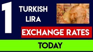 TURKISH LIRA EXCHANGE RATES 17 APRIL 2024