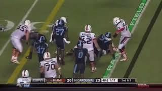 2013 Miami vs North Carolina Ending