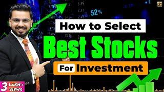 How to Select Best Shares for Investment?  How to Create Best Stocks Portfolio?  Share Market