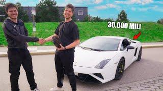 LAMBORGHINI VILLE HA 100.000KR VI HJÄLPTE HONOM GRATIS