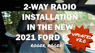 2021+ F-150 Two-Way Radio Install Ham and GMRS Updated Setup