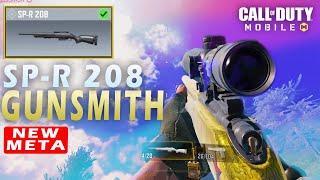 BEST SP-R 208 GUNSMITH Fast ads Call Of Duty Mobile