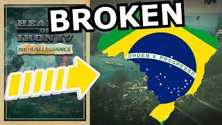 Hoi4 New DLC Brazil is INSANELY Broken