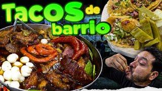 La CHULADA de TACOS de BARRIO que me dejaron SIN PALABRAS  TODOS los del BARRIO los aman