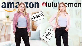 Lululemon VS. Amazon Dupes  *side by side comparison & price difference*