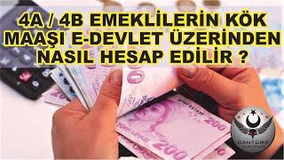 Emekli Kök Maaş Hesaplama - E Devlet üzerinden nasıl yapılır?