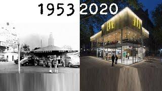 Evolution of McDonalds 1953 - 2024