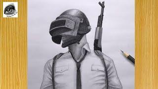 How to draw Pubg Character  كيفية رسم Pubg  Drawing Pubg  pubg character  Drawing Step by Step