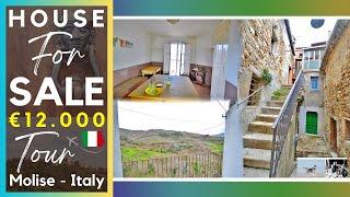 Italian Cheap old house with terrace veranda garden and view hills  Your dream project in Italy