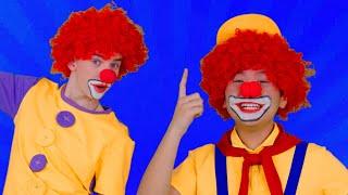 Put On Your Shoes Clown + More  Kids Funny Songs